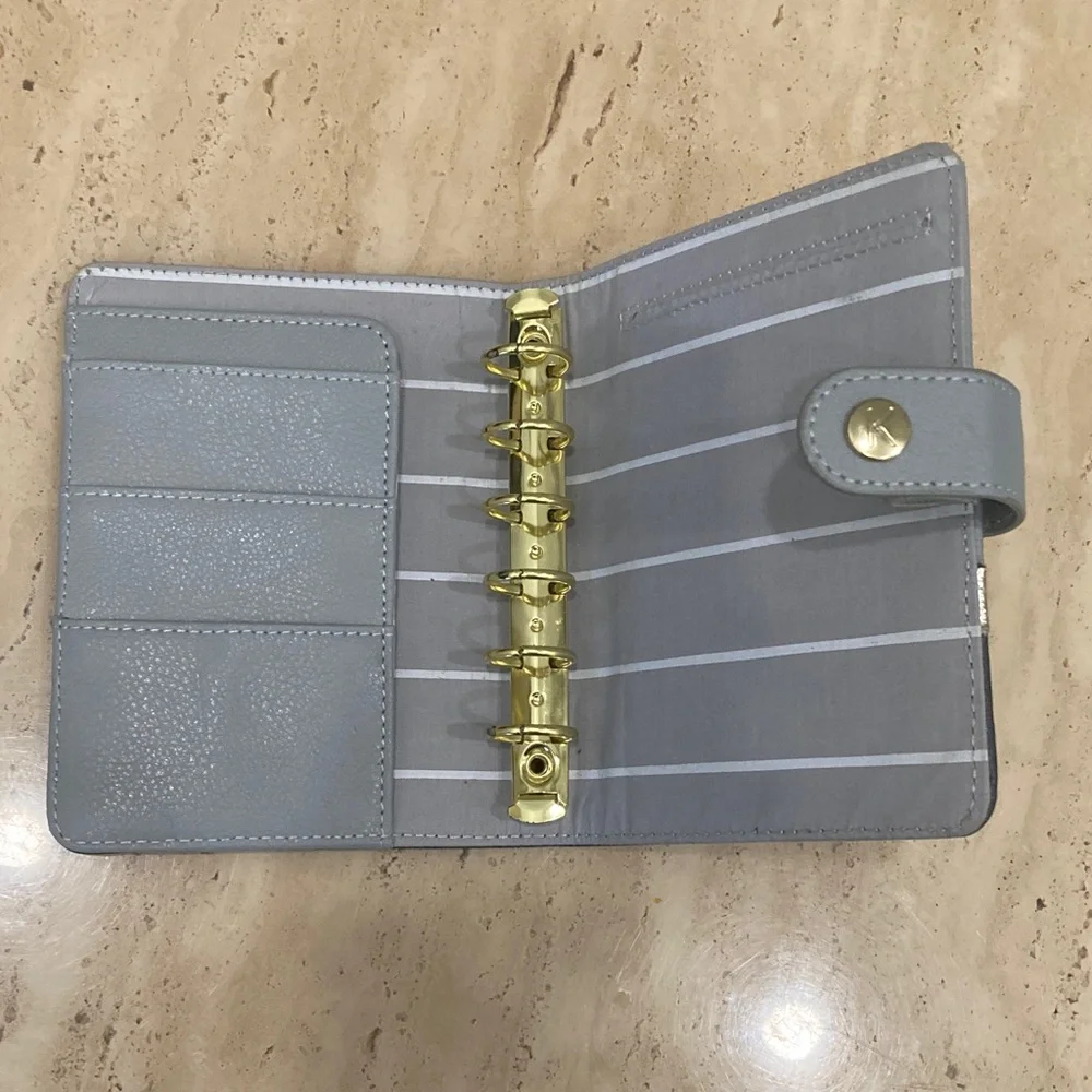 Kikki K Gray and Gold Planner